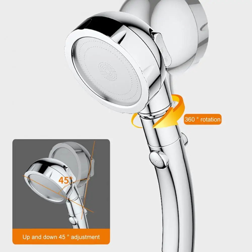 

Shower Head High Pressure Water Saving Plastic Adjustable Handheld Bathroom Sprayer for Home Pressurized shower