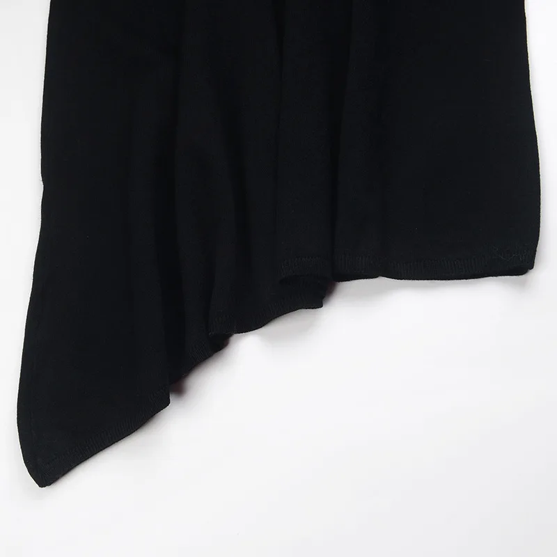 

ENGAGEMENT Zaraing Za 2021 Autumn and Winter Retro Generous Collar Slim Sweater Dress Bottoming A Long Skirt