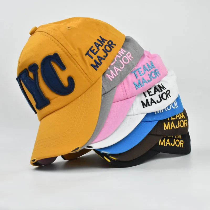 Бейсболка Bauhinia NYC с вышивкой букв для мужчин и женщин Весенняя Регулируемая Кепка