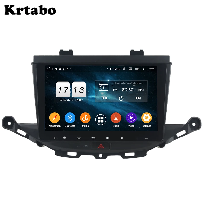 Автомобильный радиоприемник Android мультимедийный плеер 4G RAM для Opel Vauxhall Holden Astra K 2015