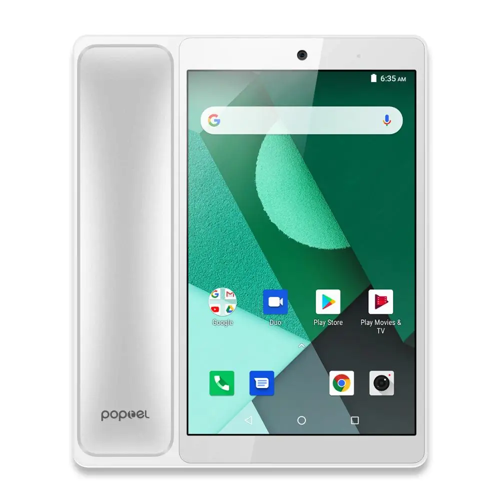 2020 Новый Poptel V9 видеотелефон 8 дюймов 2g/16g Bluetooth Handset для дома и офиса IOT устройство