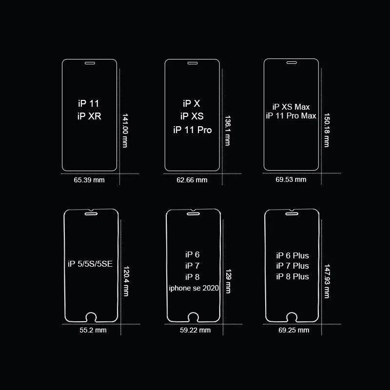 

3PCS Full Cover Tempered Glass On the For iPhone 7 8 6 6s Plus X Screen Protector On iPhone X XR XS MAX SE 5 5s 11 12 Pro Glass