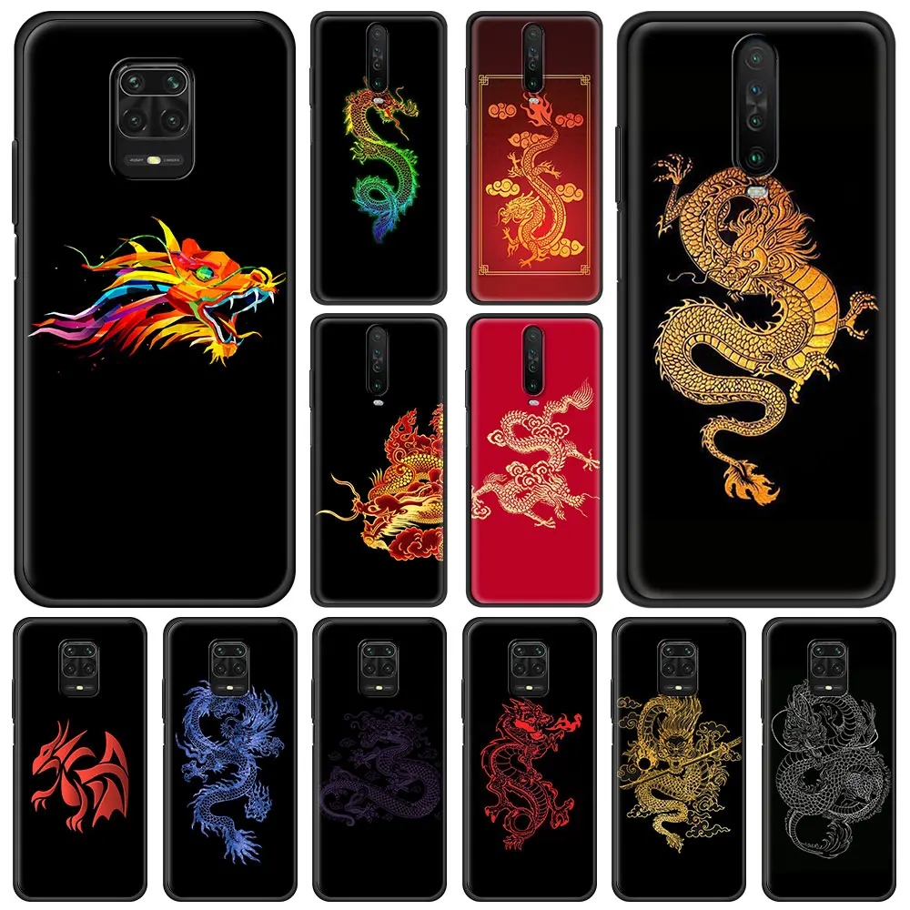 

Cartoon Dragon For Redmi Note 7 8 8T 9 Case Soft TPU Silicon Cover Phone Cases For Redmi 8 8A 9 9A 9C Note 9S 10 Pro Shell Funda
