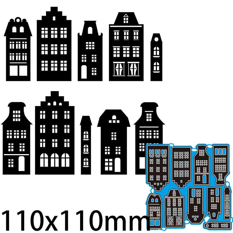 

Штампы металлические для скрапбукинга, 110 х 110 мм