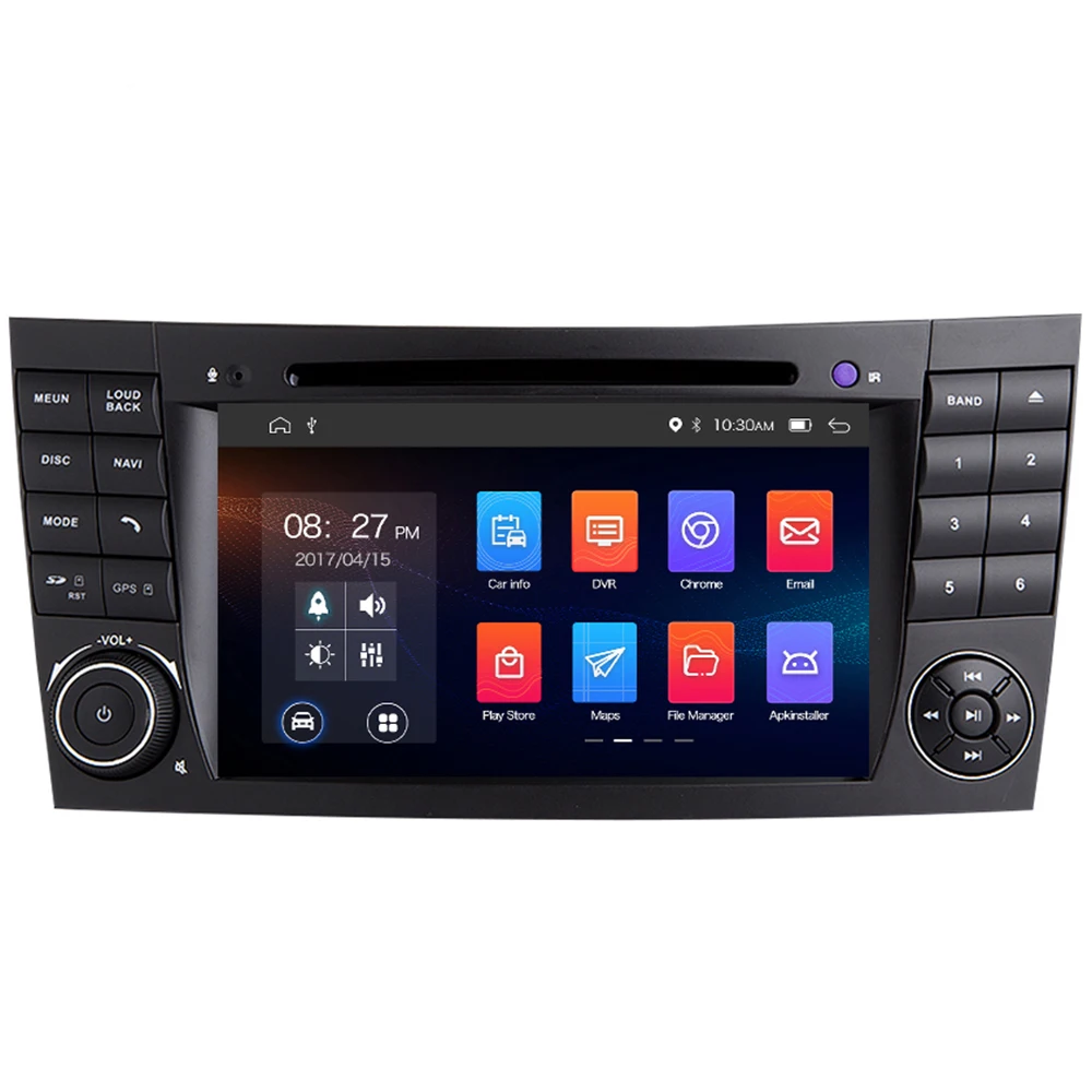 Автомобильный мультимедийный плеер стерео GPS DVD радио навигация экран Android для