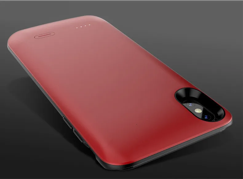 Внешний аккумулятор 6000 мАч, чехол для iphone XS MAX, умный чехол-накладка из ТПУ, внешний аккумулятор, зарядное устройство, чехол для iphone XS MAX