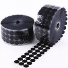 Самоклеящаяся нейлоновая водостойкая клейкая застежка-липучка в горошек, Волшебная наклейка с круглыми дисками и монетами, лента с крючком для домашнего использования