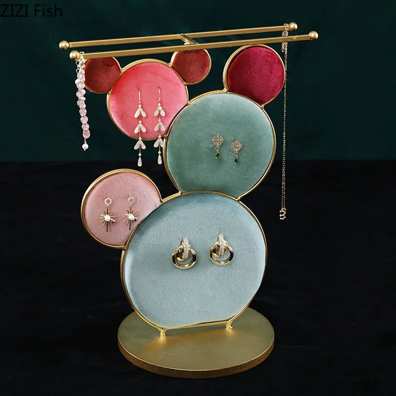 Ожерелье Серьги Ювелирный стенд для хранения Кольца Косметический ящик для наряжения Шкаф для хранения настольный Висячая доска Косметические контейнеры.