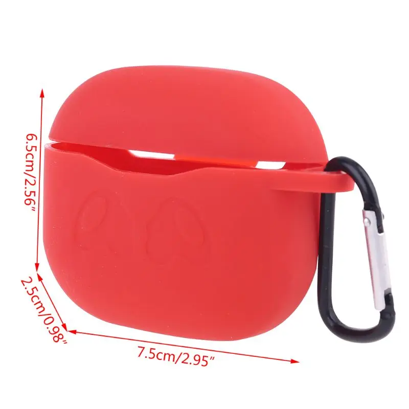 

New Anti-fall Silicone Earphone Case Protective Cover Shell for JBL Tune T120 TWS Wireless Bluetooth Earphones Accessories