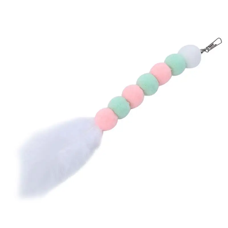 Домашнее животное игрушка для кошки &quotДразнилка&quot игрушки кошка перо