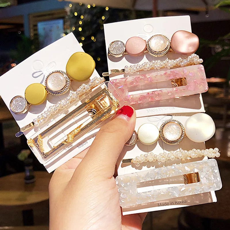 

Заколка для волос с жемчужинами, 3 шт./комплект