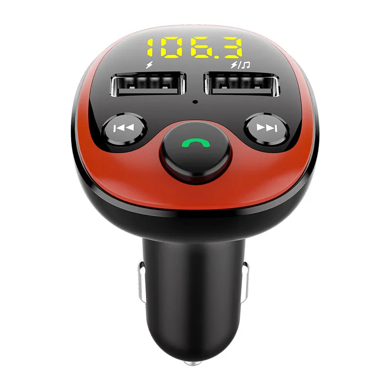 Bluetooth универсальное автомобильное зарядное устройство светодиодный Doble usb порты