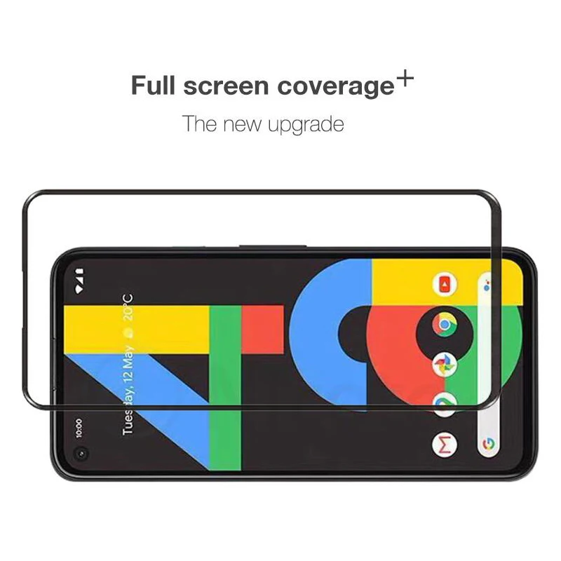 3 Pieces Full Cover Tempered Glass For Google Pixel 4a 5g 3a Pixel 1 2 3 4 5 Screen Protector For Google Pixel 4 3a 2 XL Glass