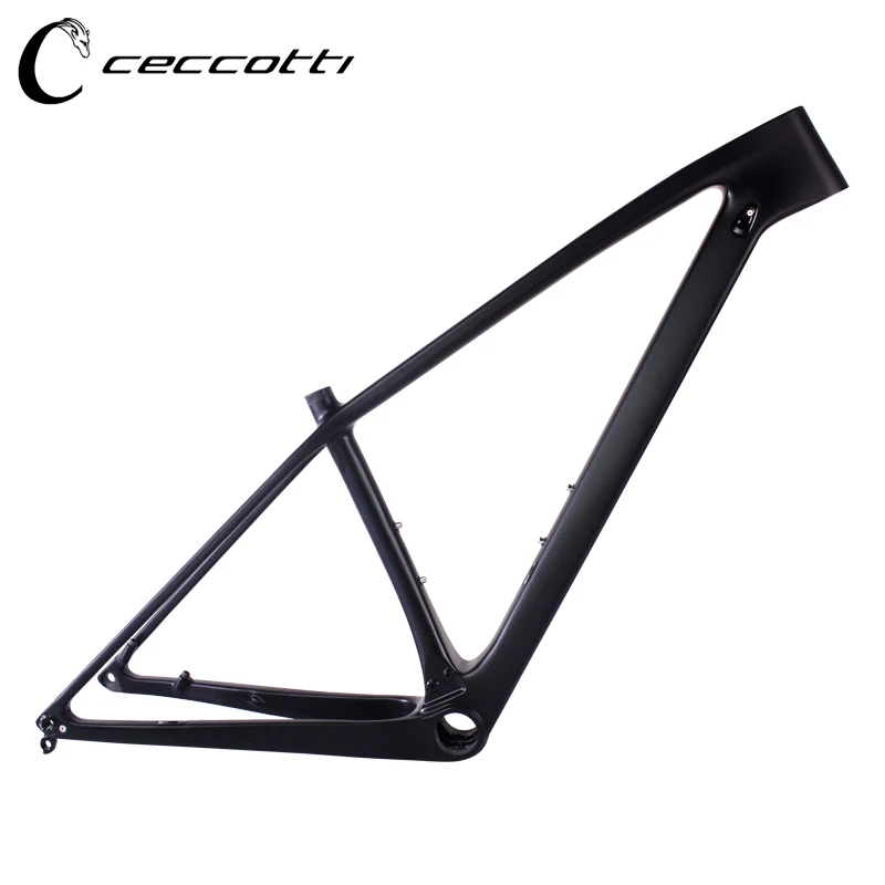 

Ceccotti New Carbon Bike Frame 29er Telaio Carbonio Strada MTB 148 and142 Thru Axle 139 Quick Release15 17 19 Inch