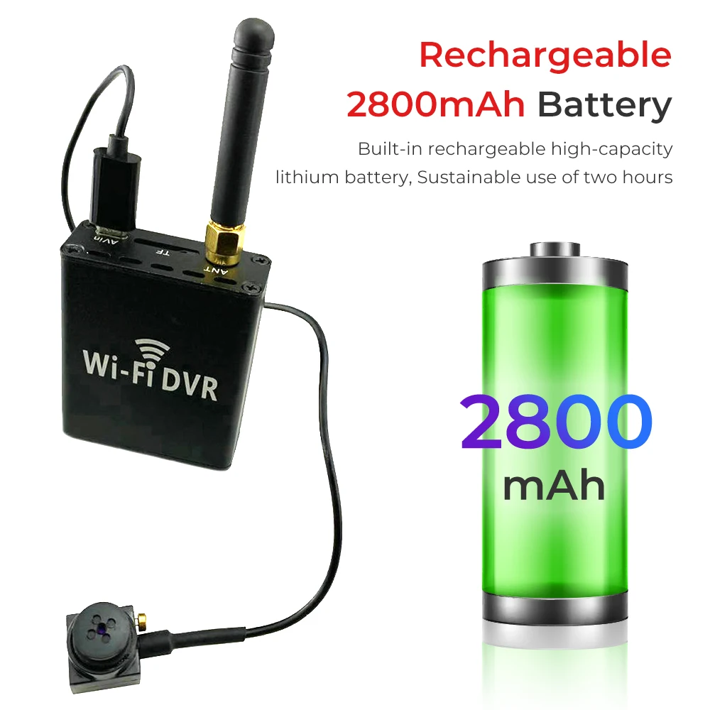 Комплект мини-видеорегистратора 1080P Wi-Fi Onvif AHD P2P 128 ГБ слот для TF-карты |