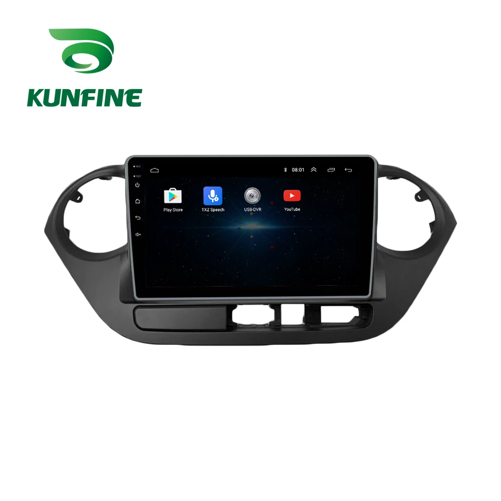 Автомагнитола с восьмиядерным процессором Android 10 0 DVD GPS-Навигатором для HYUNDAI I10