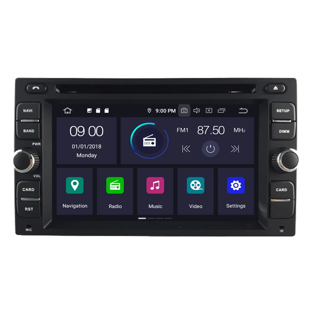 Автомобильный мультимедийный плеер RoverOne для Dodge Trazo 2004 2012 Android 10 Octa Core 4G + 64G DVD Радио
