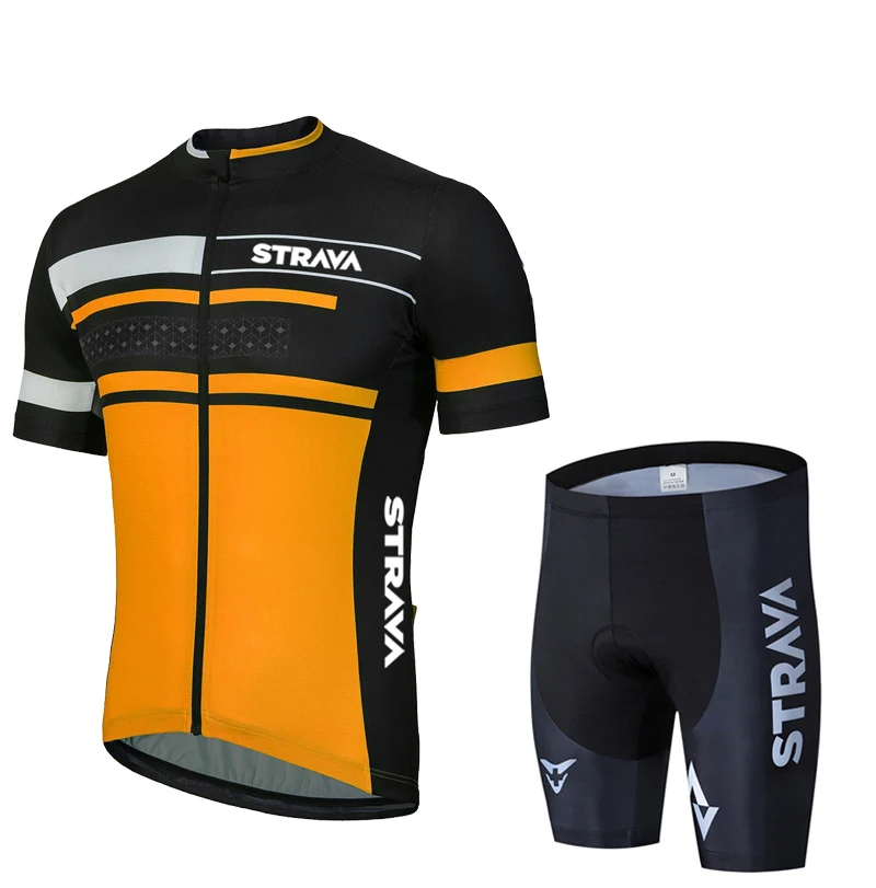

New 2021 Summer STRAVA Cycling Wear Mountain Bike Wear Cycling Wear Road Bike Cycling Wear Breathable Mountain Bike Wear
