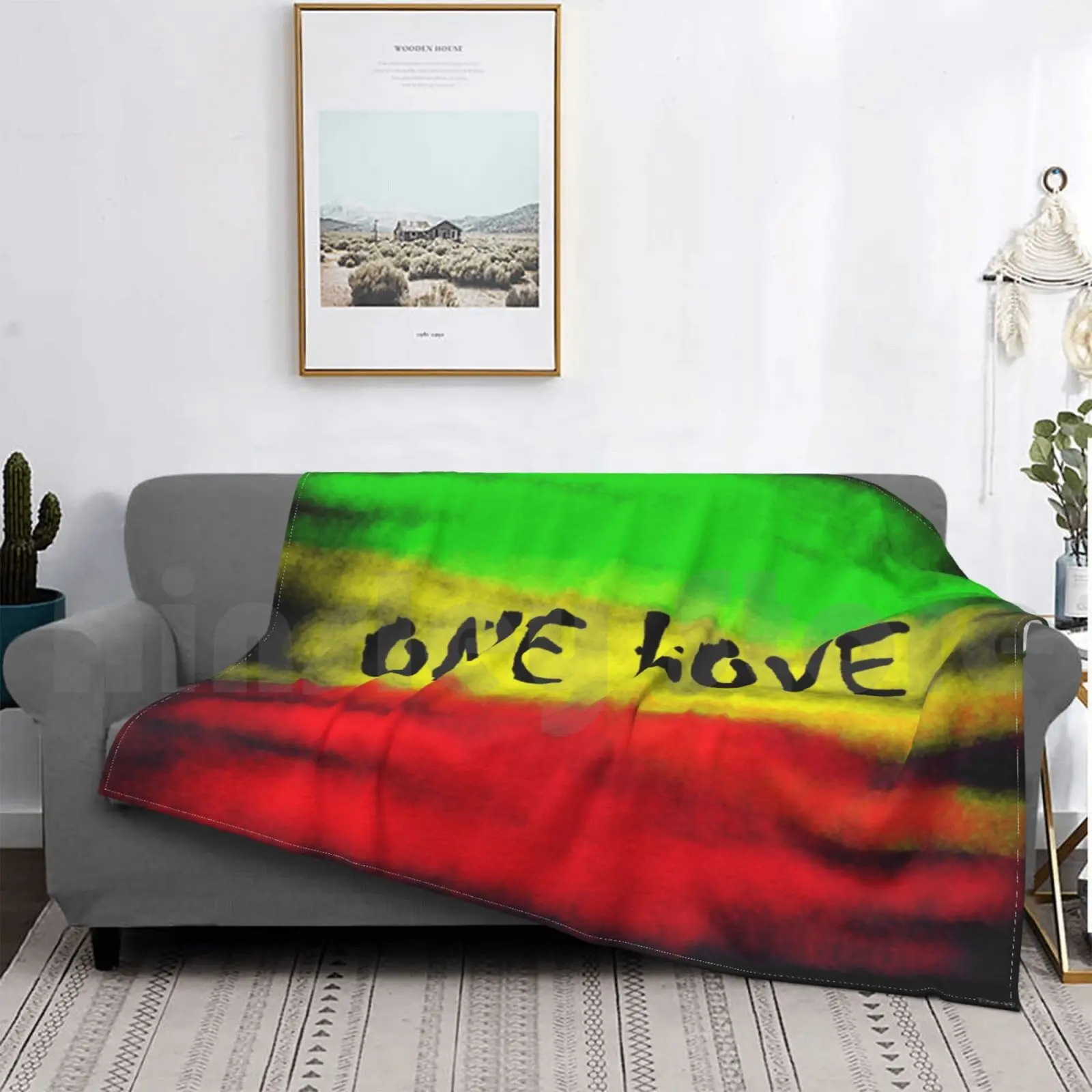 

Одеяло One Love 1620 One Love Peace Love Rasta Phish Hip Hop Regae, новая популярная летняя музыка