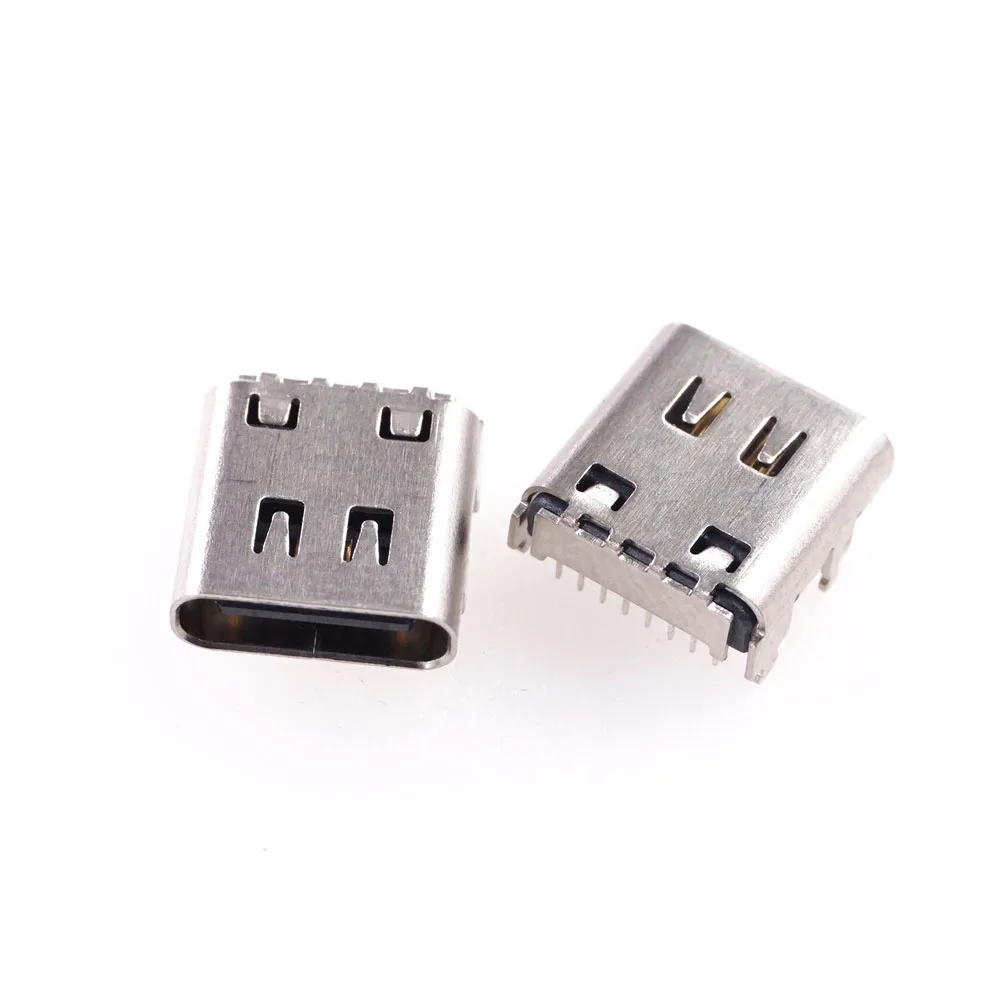 5 шт. USB 3.1 разъем типа C 16 Pin прямоугольные сквозные отверстия PCB розетка гнездо |