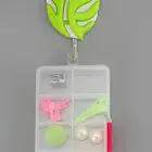 Регулируемая пластиковая шкатулка для хранения ювелирных изделий