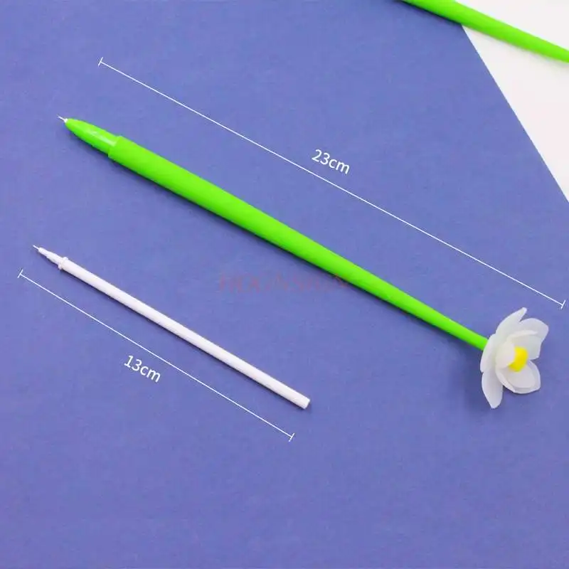 

3pcs Creative color-changing pen soft glue lotus color-changing modeling gel pen plant flower color-changing pen under the sun