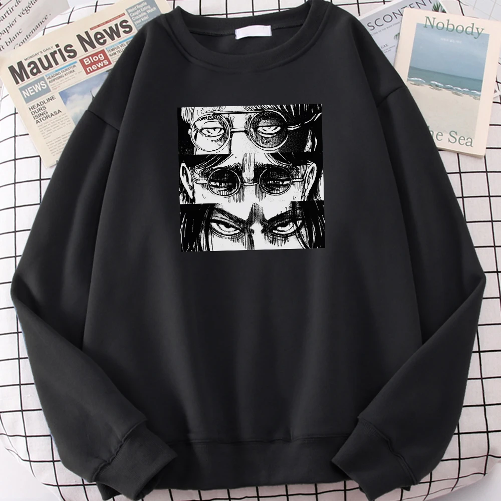 

Hot Sale Japanese Black Eyes Attack On Titan Print Comfortable Casual Tops Mens Hoodie Warm Brand Men Hoodies Large Size Hoody