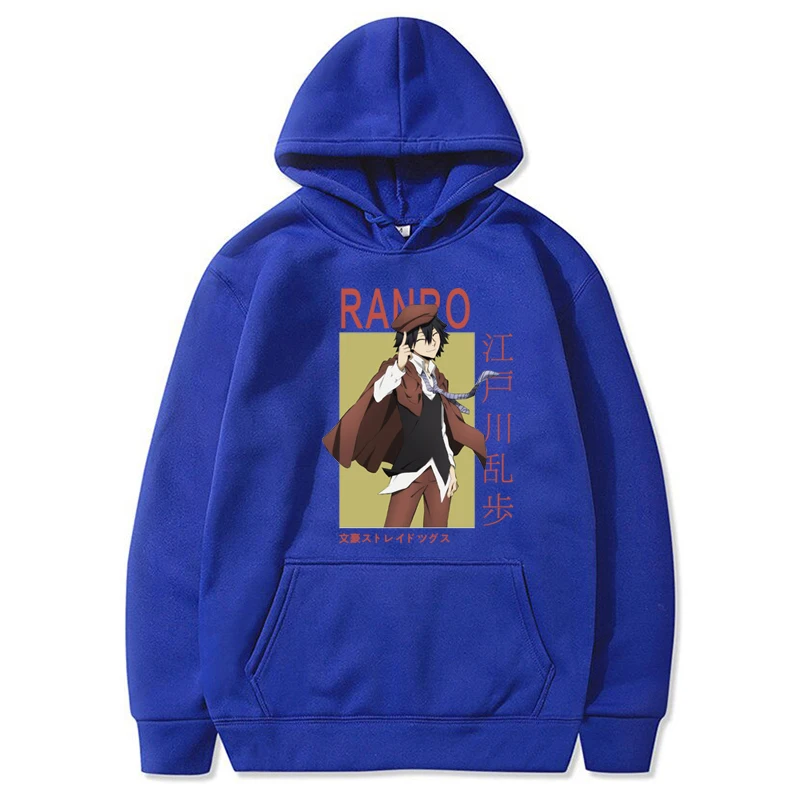 

Unisex Hoodies Anime Bungo Stray Dogs Printed Hip Hop Streetwear Casual Sweatshirt Hoody Sport Tops Pullovers