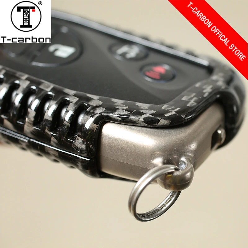 Чехол для автомобильного ключа из настоящего углеродного волокна Lexus CT200H GX400 GX460