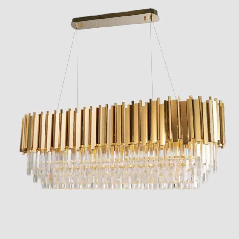 Горячая роскошная люстра современное Хрустальное освещение для гостиной