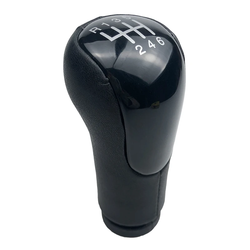 Кожаная рукоятка для рычага переключения передач головка ручки Ford Fiesta Fusion Transit