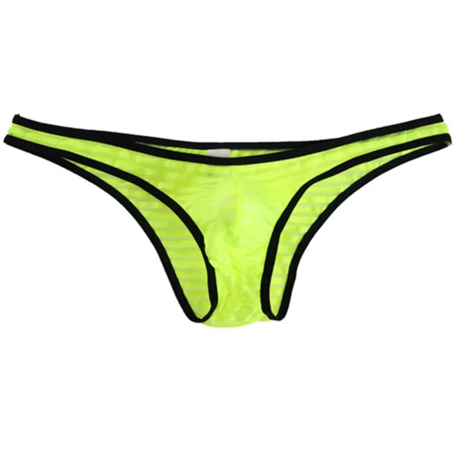 Мужские дышащие сетчатые трусы с низкой посадкой прозрачное Эротическое нижнее