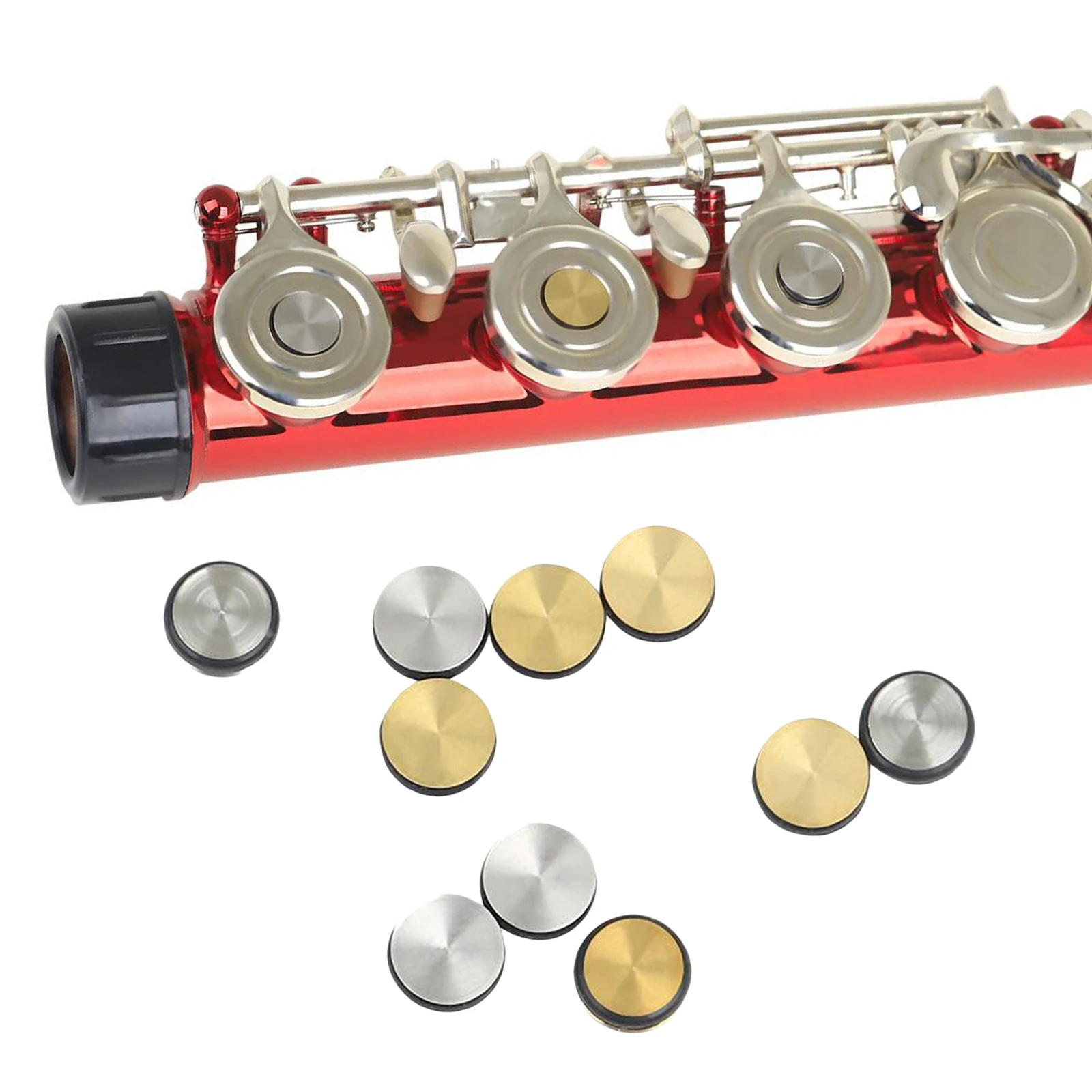 10x пробка для флейты Woodwind аксессуар универсальная крышка ключа с канавками