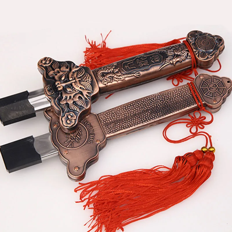 Catazer меч Тайцзи двойной расширения Фитнес складной боевые искусства