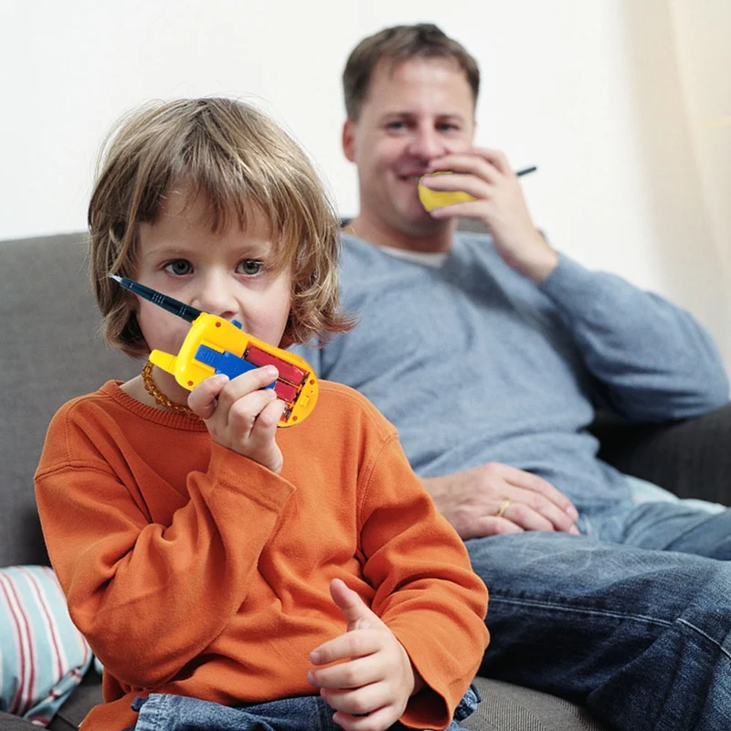 2 шт. новые рации телефон детские игрушки электронные гаджеты Ninos для детей