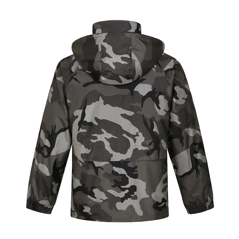 Adult Raincoat Waterproof Outdoors Military Cycling Motorcycle Hiking Mens Sports Suits Rainstorm Yagmurluk Rain Gear BE50rc | Дом и сад