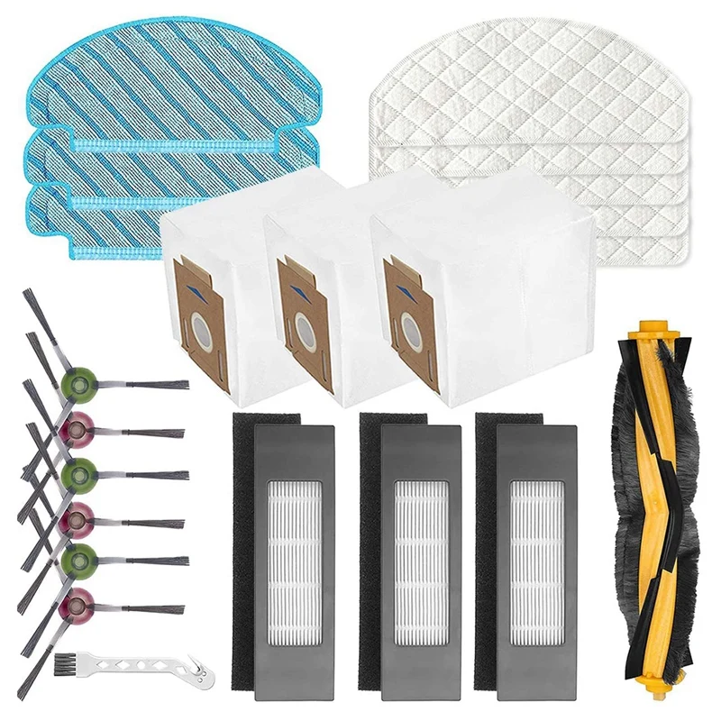 

Accessories Kit Replacement for ECOVACS Deebot T8 T8+ T8 AIVI Robot Vacuum Cleaner Main Brush Side Brushes