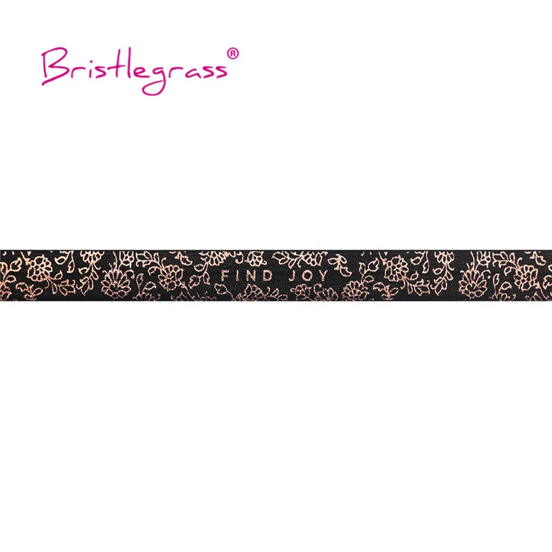 BRISTLEGRASS 100 ярдов в рулоне 5/8 "15 мм цветок лоза Фольга печати сложить Над
