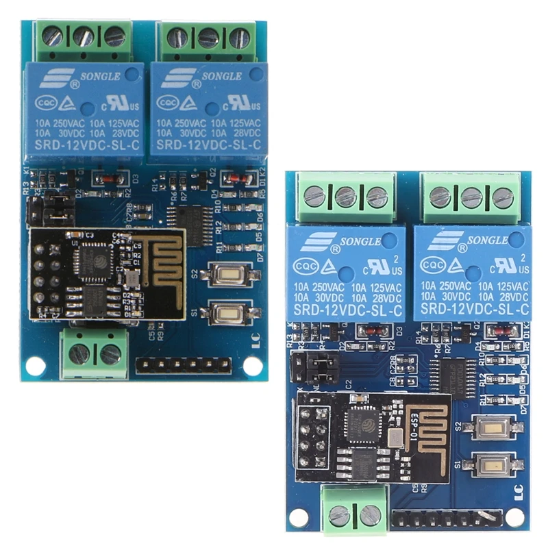 FI Relay Module ESP8266 IOT APP Controller 2-Channel For Smart Home 12V | Обустройство дома