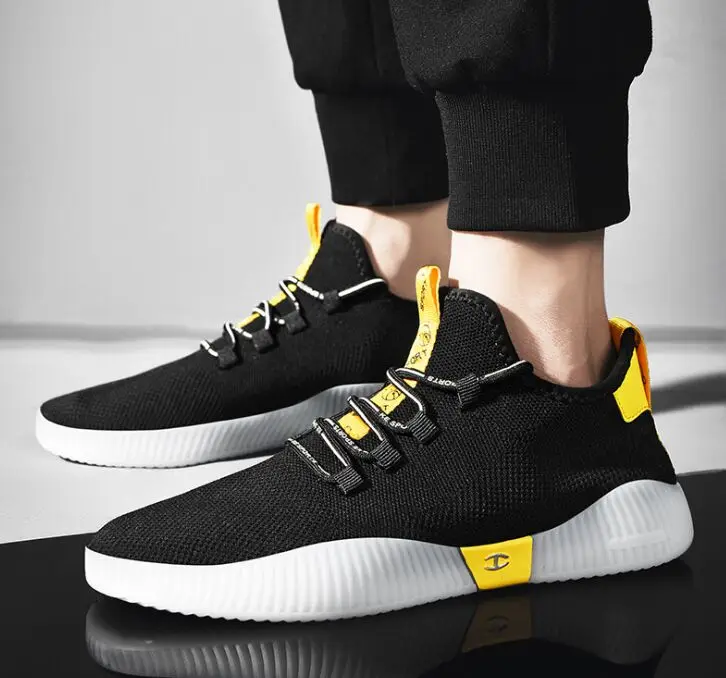 Мужские модные кроссовки-носки мужские кроссовки мужская Летающая обувь для