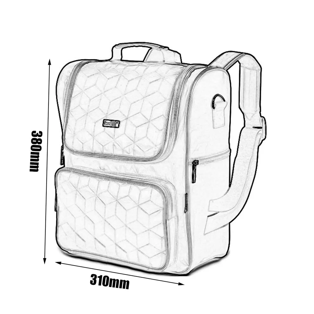 

Insular Multifunctional Large Capacity Baby Diaper Backpacks Stroller Bag Outdoor Mother Backpack Computer Sack Cosmetic Bag