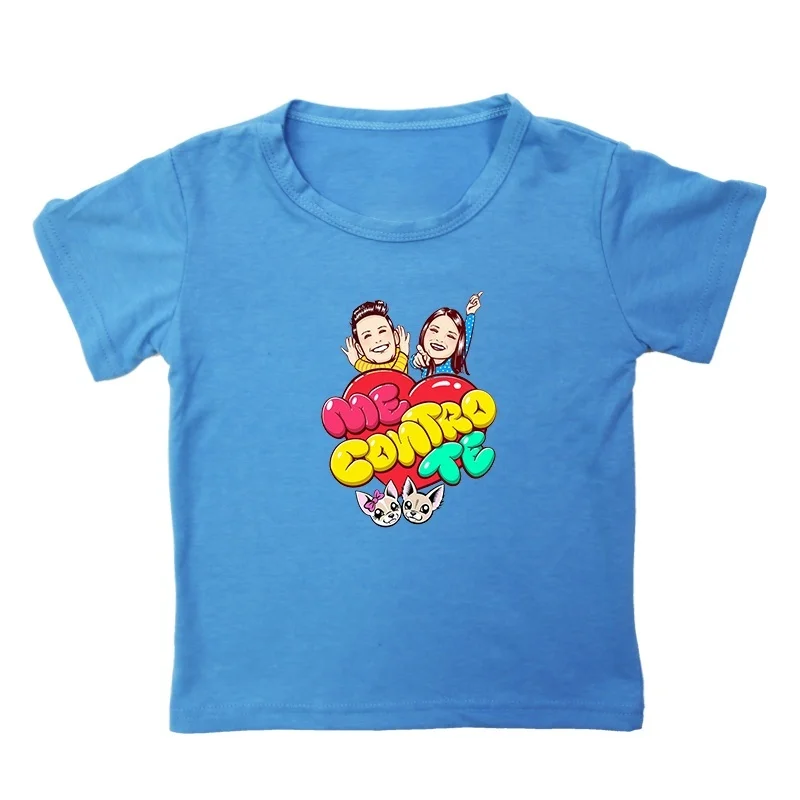 

Kids Fashion t shirt Me Contro Te Boys Girls Cotton Short Sleeves Cute Cartoon Short shirt Children 2020 Summer T Shirt