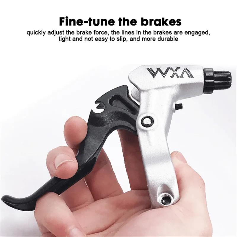 

Ultra-light Bicycle Brake Lever Aluminum Alloy Brakes Handle Mountain Bike Rugged Durable Skid Handles Wear-resistant Non-slip