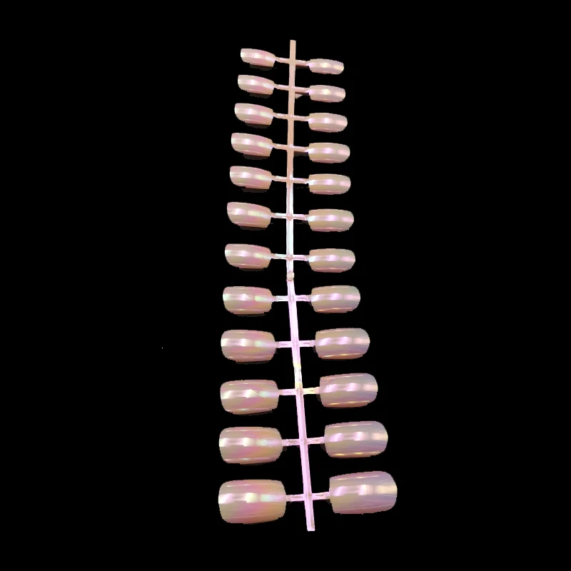 FQAB6 Fingerqueen 24 шт короткие накладные ногти полное покрытие поддельные ногти ABS Искусственные Советы украшения для дизайна ногтей женские косметические средства для ногтей удлинитель - Цвет: FQAB6