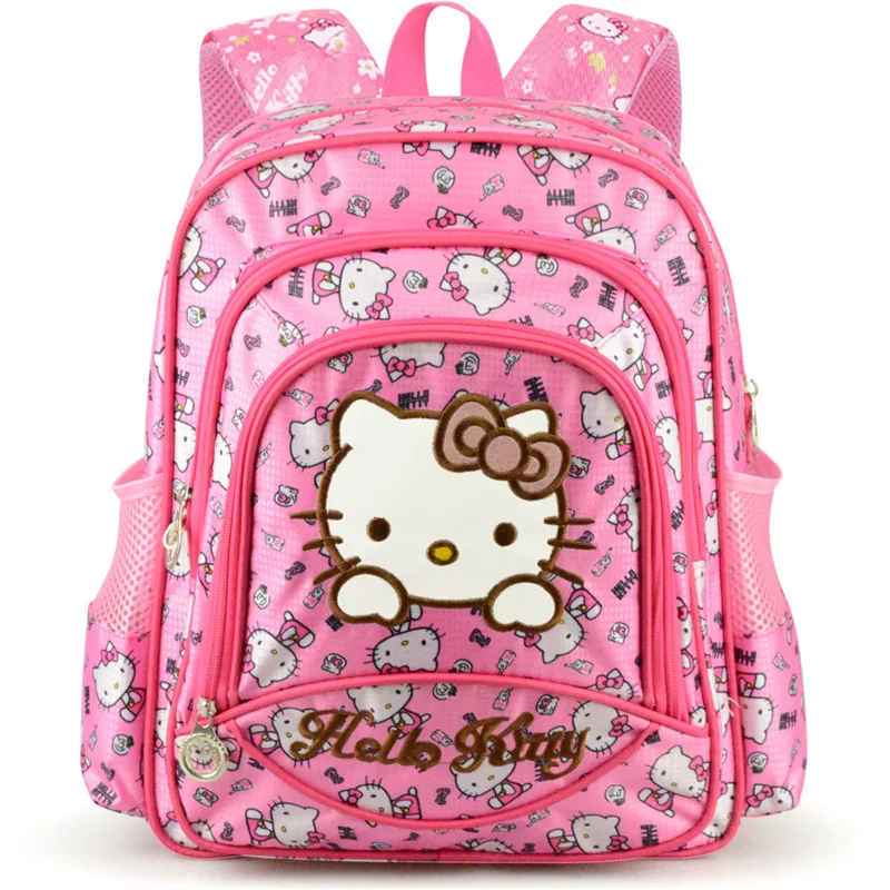 Sanrio Сумка через плечо Hello Kitty школьная сумка для детей и студентов женский рюкзак