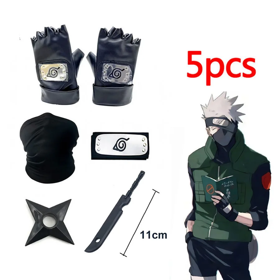 5 шт. аксессуары для косплея искусственного героя из аниме Наруто | Игрушки и