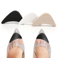 1pair forefoot insert women heels toe plug half toe filler inserts adjustable toe plug reusable shoe filler for too big shoes