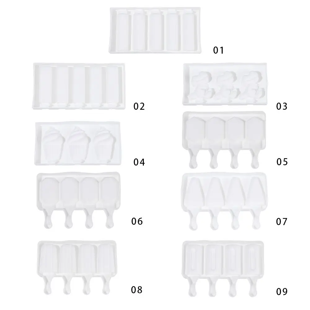 Силиконовая форма для мороженого фруктового льда сделай сам замороженного