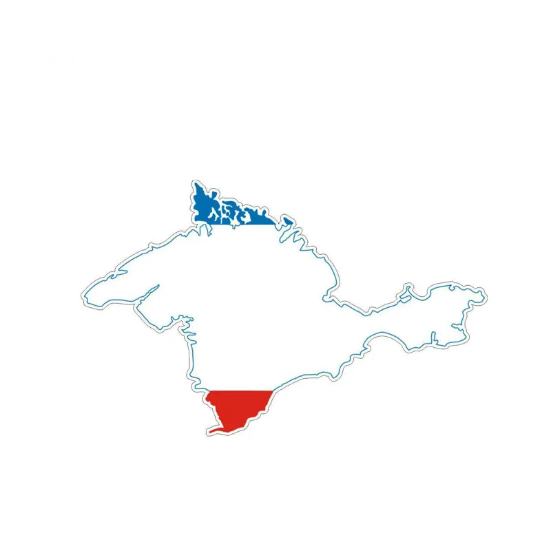 Лидер продаж наклейка в виде карты Крыма Стайлинг автомобиля мотоциклетный шлем