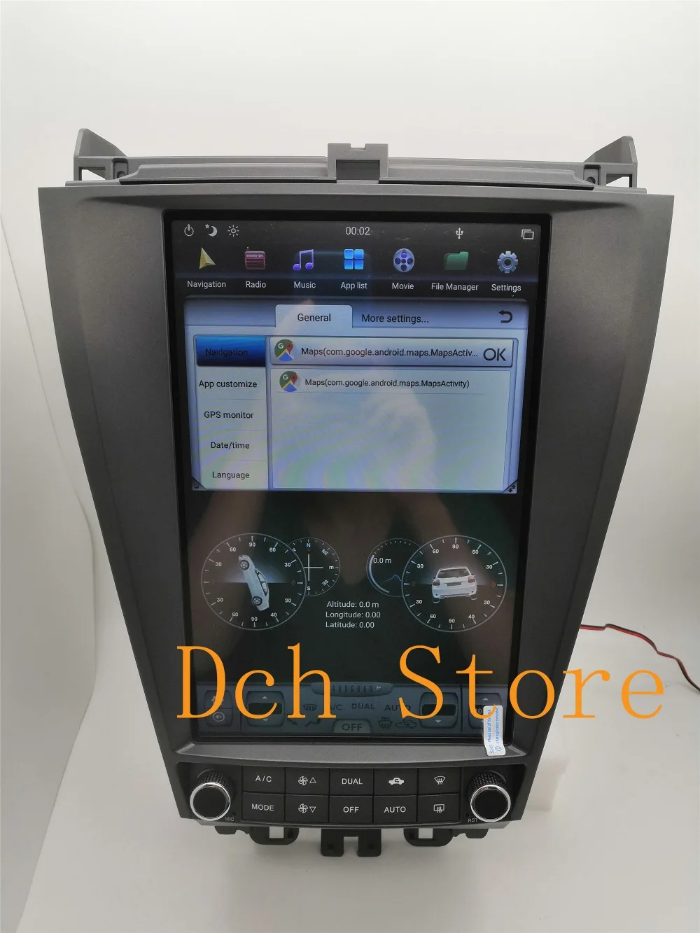 12,1 ''tesla стиль Android 8,1 автомобильный dvd-плеер gps для HONDA ACCORD 7 семь 2003-2007 px6 carplay радио naivgation стерео ips